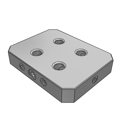 Lang Technik Quick-Point 96 2-fold Modular Plate