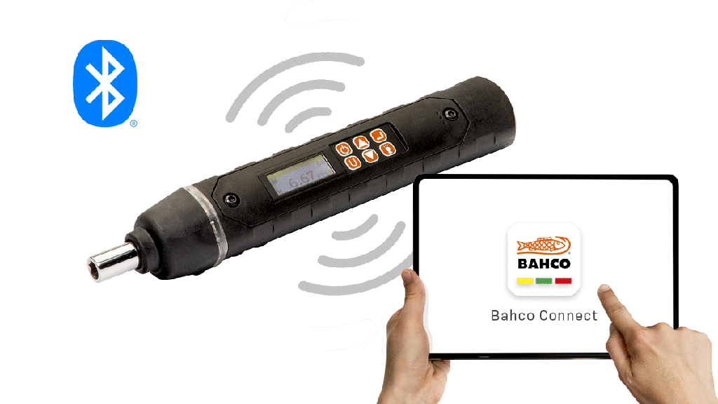 Dijital Torklu ve Açılı Bluetooth® Tornavida 0,45 -9 Newton Metre